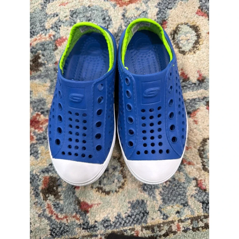 Nike Skechers Cat & Jack Shoe Bundle Boys 11 Black Blue Brown Athletic